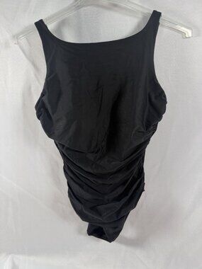 Miraclesuit One-Piece Women's Black Size 14